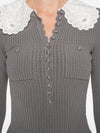 Self-Portrait Collar-detail sweater
