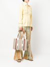 Chloé Woody Linen Tote Bag