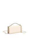 Valentino Garavani Rockstud leather wallet on chain