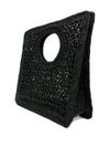 Jacquemus Le Petit Carre Spiaggia rafia handbag