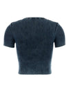 Diesel T-shirts and Polos Clear Blue