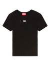 Diesel T-shirts and Polos Black
