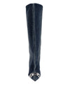 Diesel D-Venus-Slouchy knee-high boot in denim