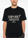 Emporio Armani Logo cotton t-shirt