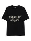 Emporio Armani Logo cotton t-shirt