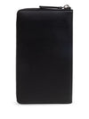 Emporio Armani Saffiano Leather Organizer With Asv Eagle Plaque