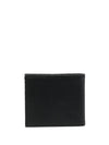 Emporio Armani Saffiano Leather Wallet With Asv Eagle Plaque