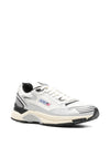 Autry HYPERWAY SNEAKERS IN SYNTHETIC LEATHER AND MESH WHITE