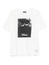 Emporio Armani Printed cotton t-shirt