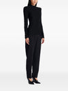 Balmain monogram high-neck top