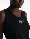 Balmain Logo cotton tank top