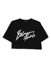 Balmain T-shirts and Polos Black