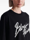 Balmain Boxy T-shirt with Brush print