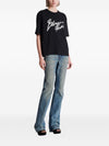Balmain Boxy T-shirt with Brush print