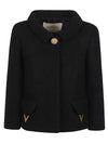 Valentino Jackets Black