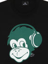 Ps By Paul Smith Monkey Headphone cotton t-shirt