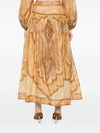 Zimmermann Wanderlust cotton and silk maxi skirt