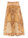 Zimmermann Skirts Beige