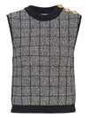 Balmain Tweed Tank Top