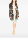 Alanui Echoes Of The Island wool and cotton cardigan