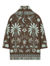 Alanui Echoes Of The Island wool and cotton cardigan