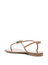 Giuseppe Zanotti Atlantide buckle-embellished thong sandals.