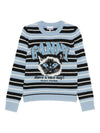 Ganni Wool crewneck sweater
