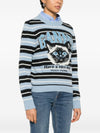 GANNI Sweaters Clear Blue