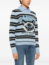 Ganni Wool crewneck sweater
