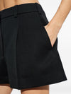 Givenchy Wool pleated shorts