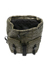 Ganni Quilted Flap-Pocket Backpack