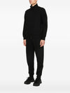 Emporio Armani Cotton blend zipped sweatshirt