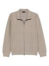 Emporio Armani Cotton blend zipped sweatshirt
