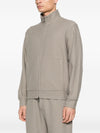 Emporio Armani Cotton blend zipped sweatshirt