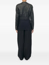 MM6 Maison Margiela Leather effect bomber jacket