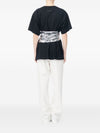 MM6 Maison Margiela Gloves-detail cotton t-shirt