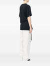 MM6 Maison Margiela Gloves-detail cotton t-shirt