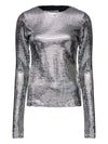 MM6 Maison Margiela Metallized top