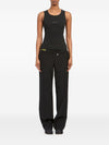 MM6 Maison Margiela Logo cotton tank top