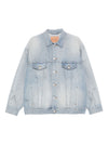 Balenciaga oversized denim cotton jacket