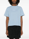Balenciaga T-shirts and Polos Clear Blue