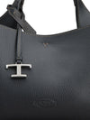 Tod'S T Timeless Shopping Bag In Leather Mini