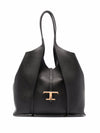 Tod'S T Timeless Shopping Bag In Leather Medium