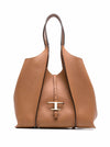 Tod'S T Timeless Shopping Bag In Leather Medium