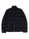 Emporio Armani Coats Blue