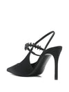 Emporio Armani Satin slingback pumps