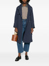 Emporio Armani Cotton blend trench coat