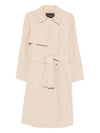 Emporio Armani Cotton blend trench coat