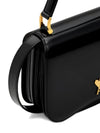 Ami Paris Black Cow Leather Top Handle Paris Paris Bag