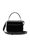 Ami Paris Black Cow Leather Top Handle Paris Paris Bag
